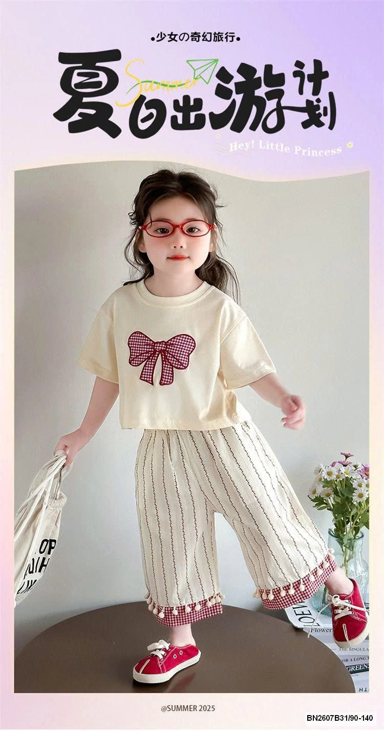 SÉT ÁO THUN NƠ DÁNG NGẮN