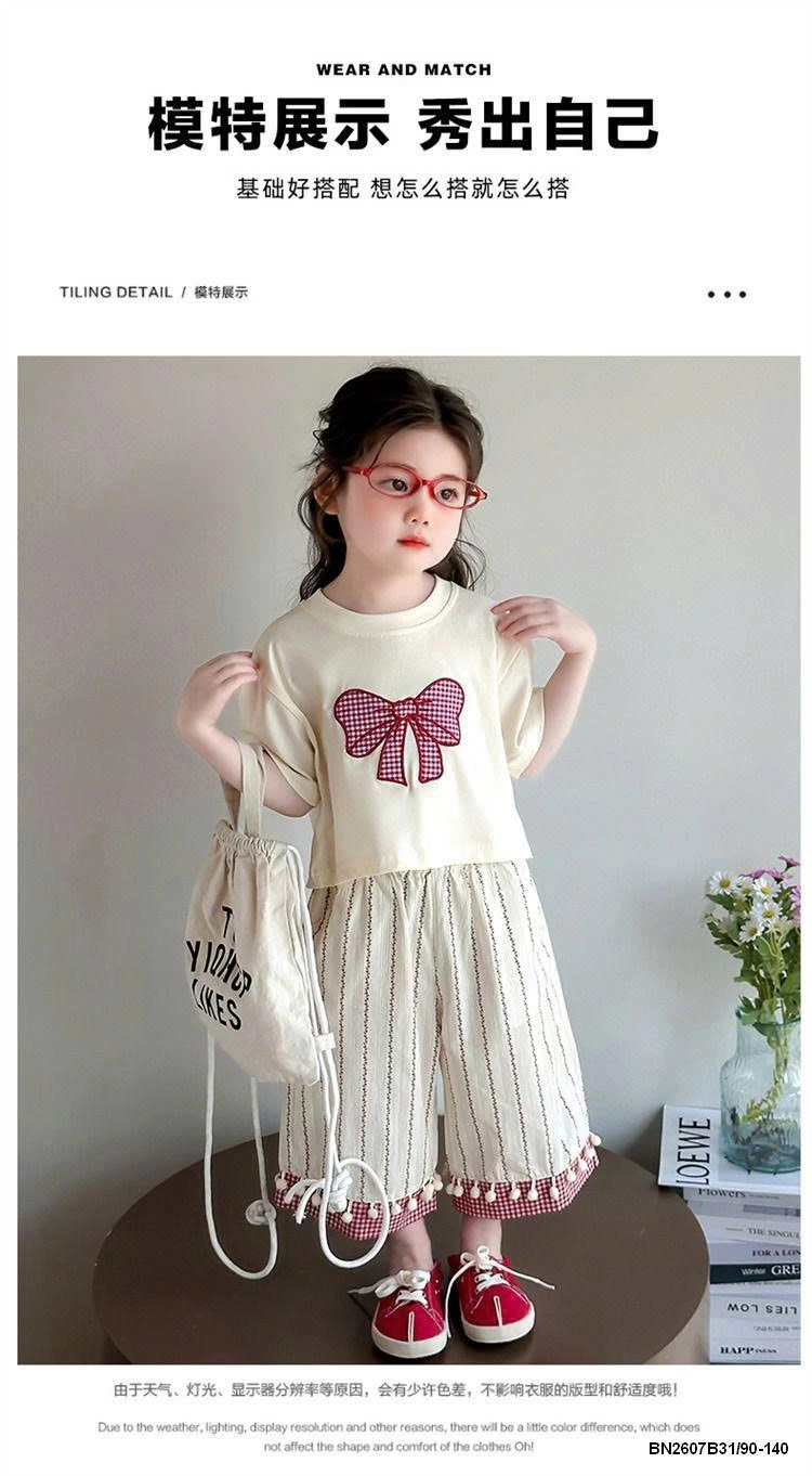 SÉT ÁO THUN NƠ DÁNG NGẮN