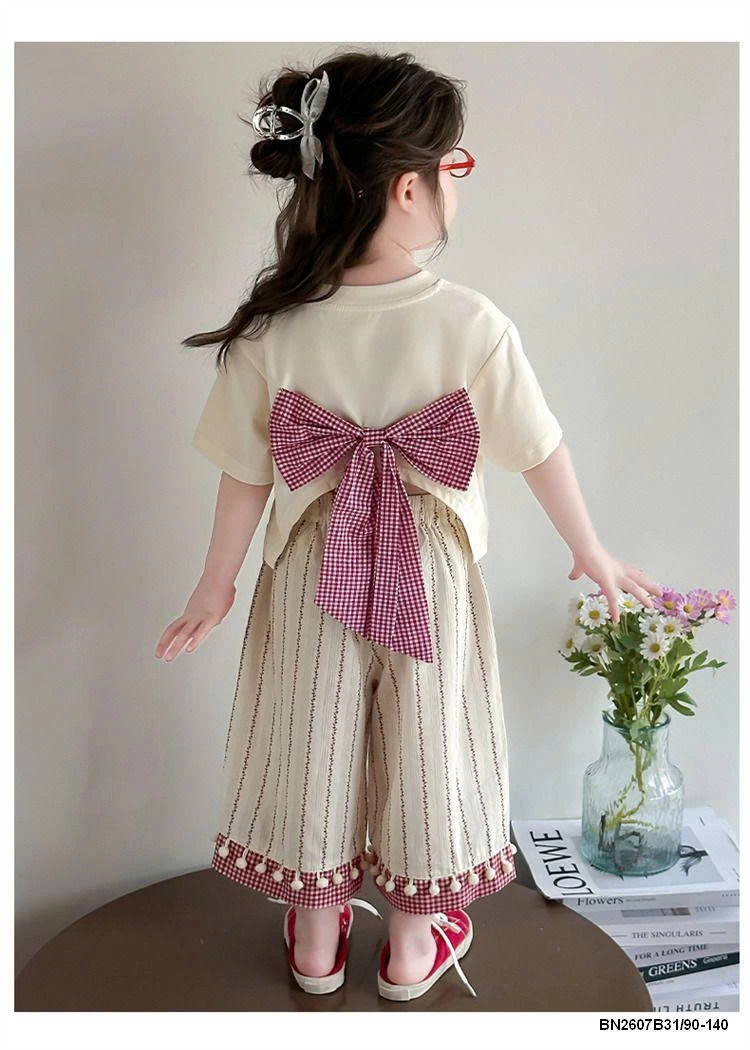 SÉT ÁO THUN NƠ DÁNG NGẮN