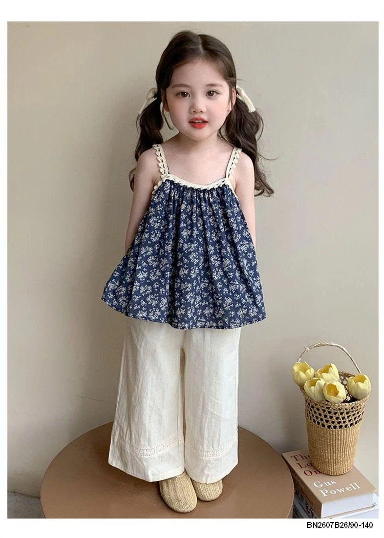 SÉT HOA NHÍ XANH THAN 2 DÂY DỄ THƯƠNG