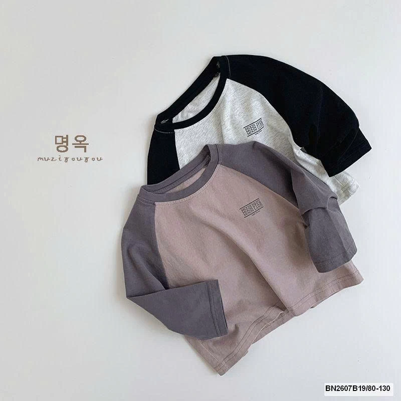 ÁO THUN DÀI TAY PHỐI MÀU