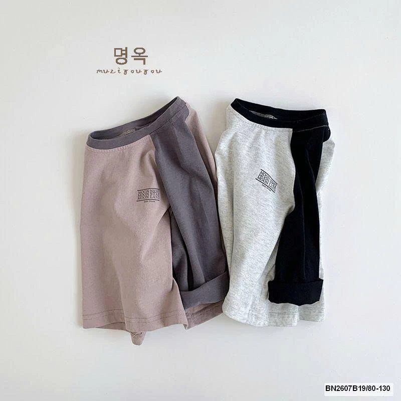 ÁO THUN DÀI TAY PHỐI MÀU