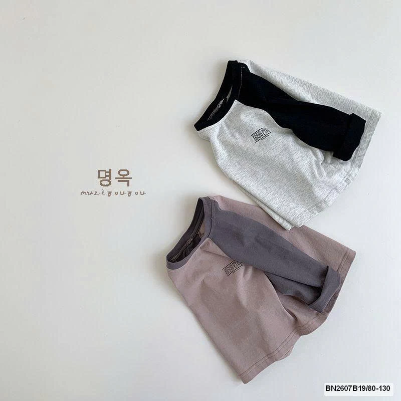 ÁO THUN DÀI TAY PHỐI MÀU