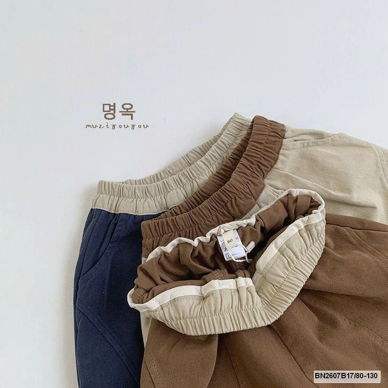 QUẦN CẠP CHUN PHỐI MÀU CHUN