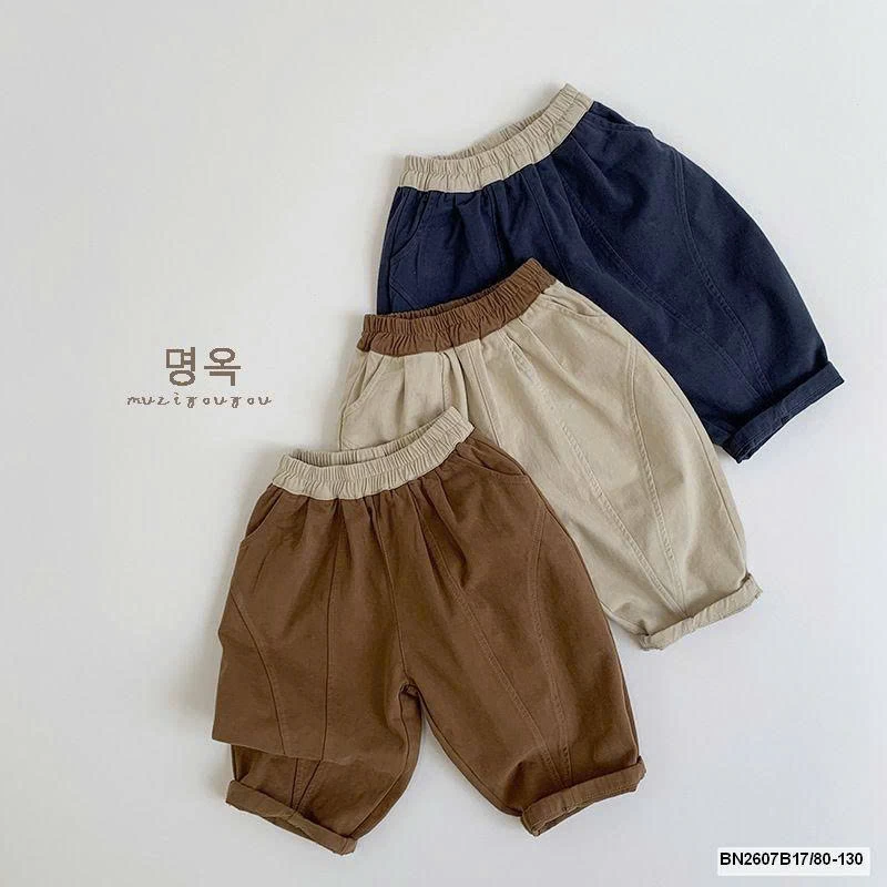 QUẦN CẠP CHUN PHỐI MÀU CHUN