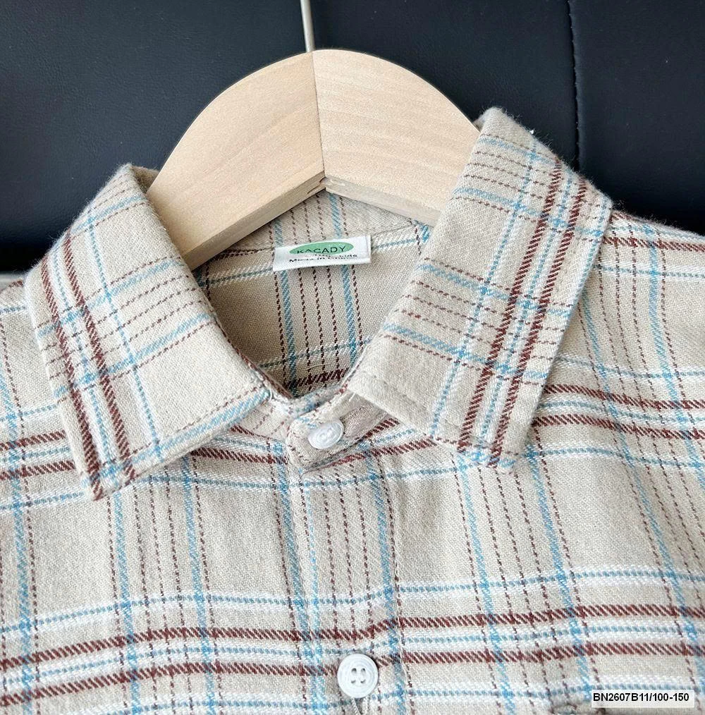 ÁO SƠ MI TÚI GẤU BEAR