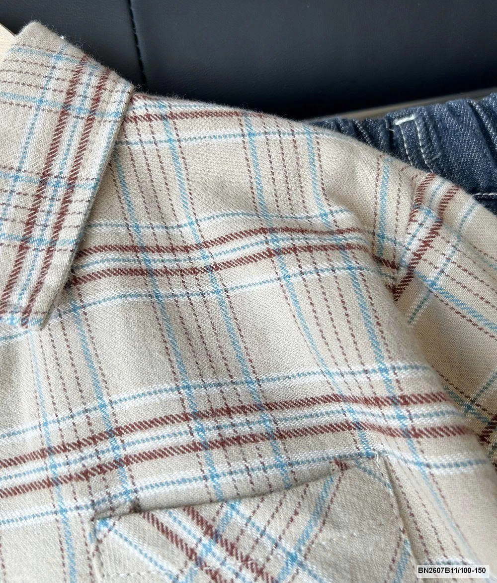 ÁO SƠ MI TÚI GẤU BEAR