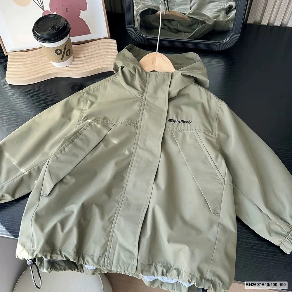 ÁO KHOÁC GIÓ TRƠN MÀU STYLE HÀN QUỐC