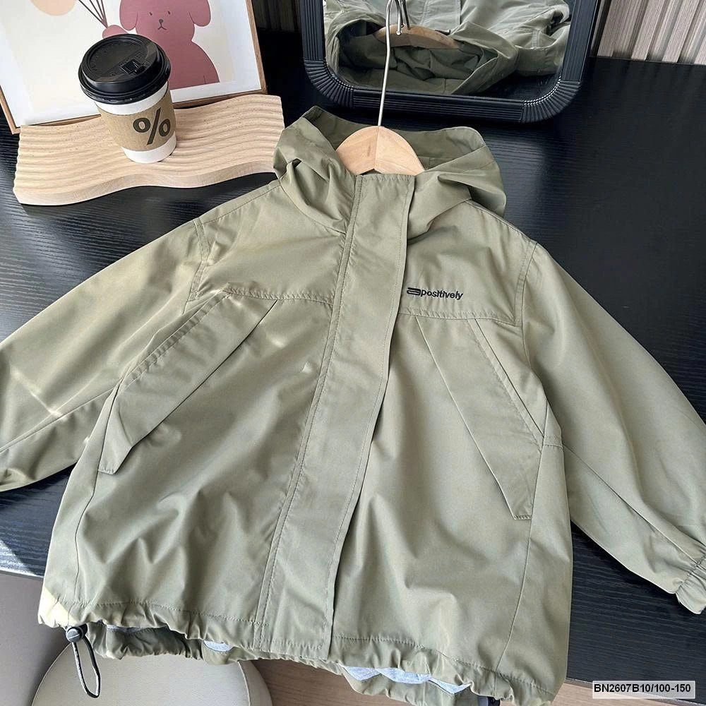 ÁO KHOÁC GIÓ TRƠN MÀU STYLE HÀN QUỐC