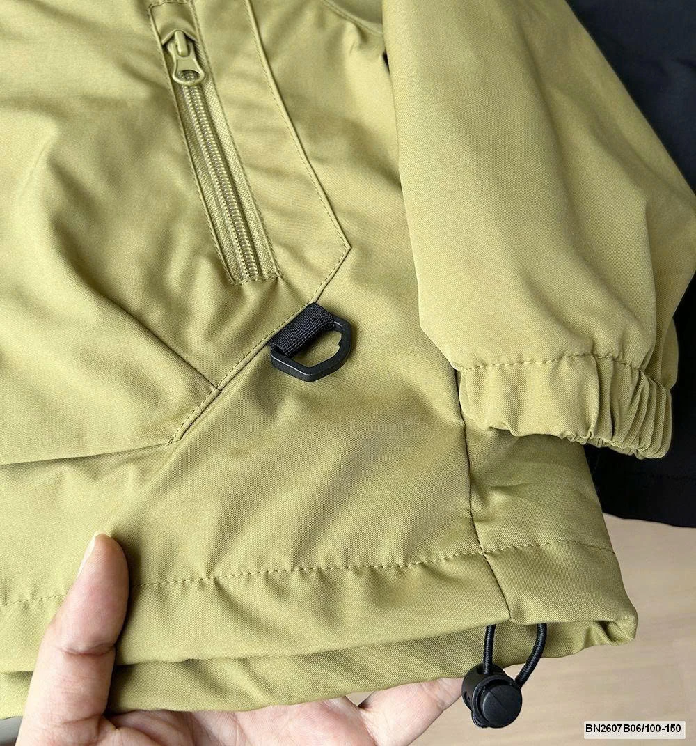 ÁO KHOÁC GIÓ 2 LỚP TÚI CHÉO