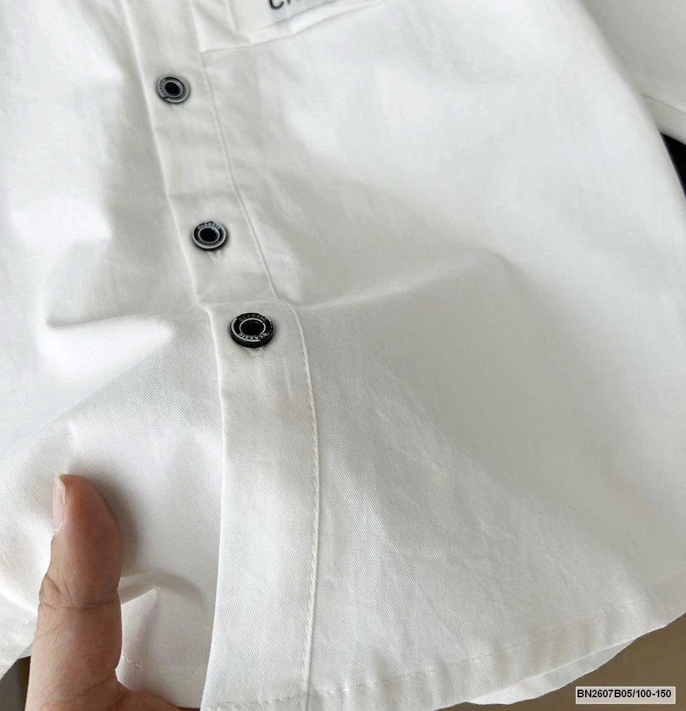 ÁO SƠ MI CỔ TÀU DÀI TAY