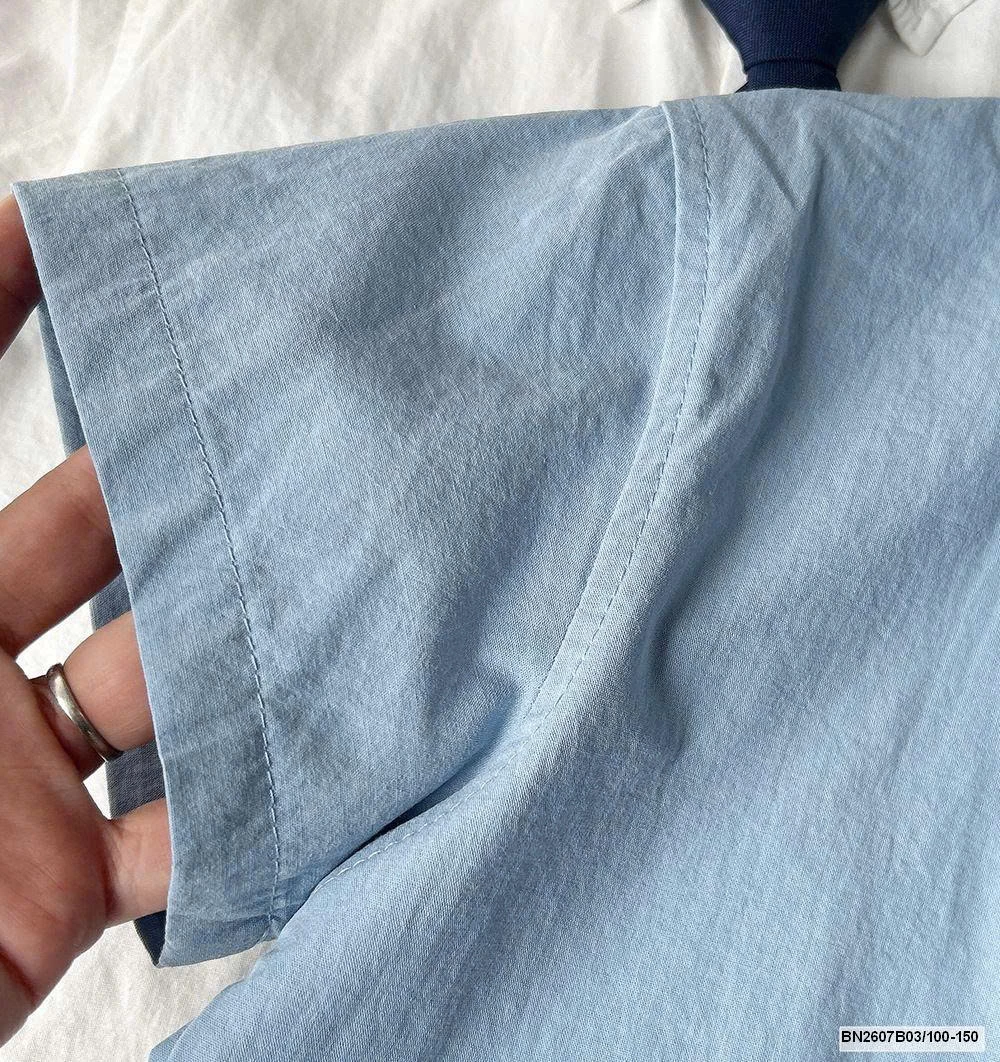 ÁO SƠ MI HỌC SINH KÈM CAVAT