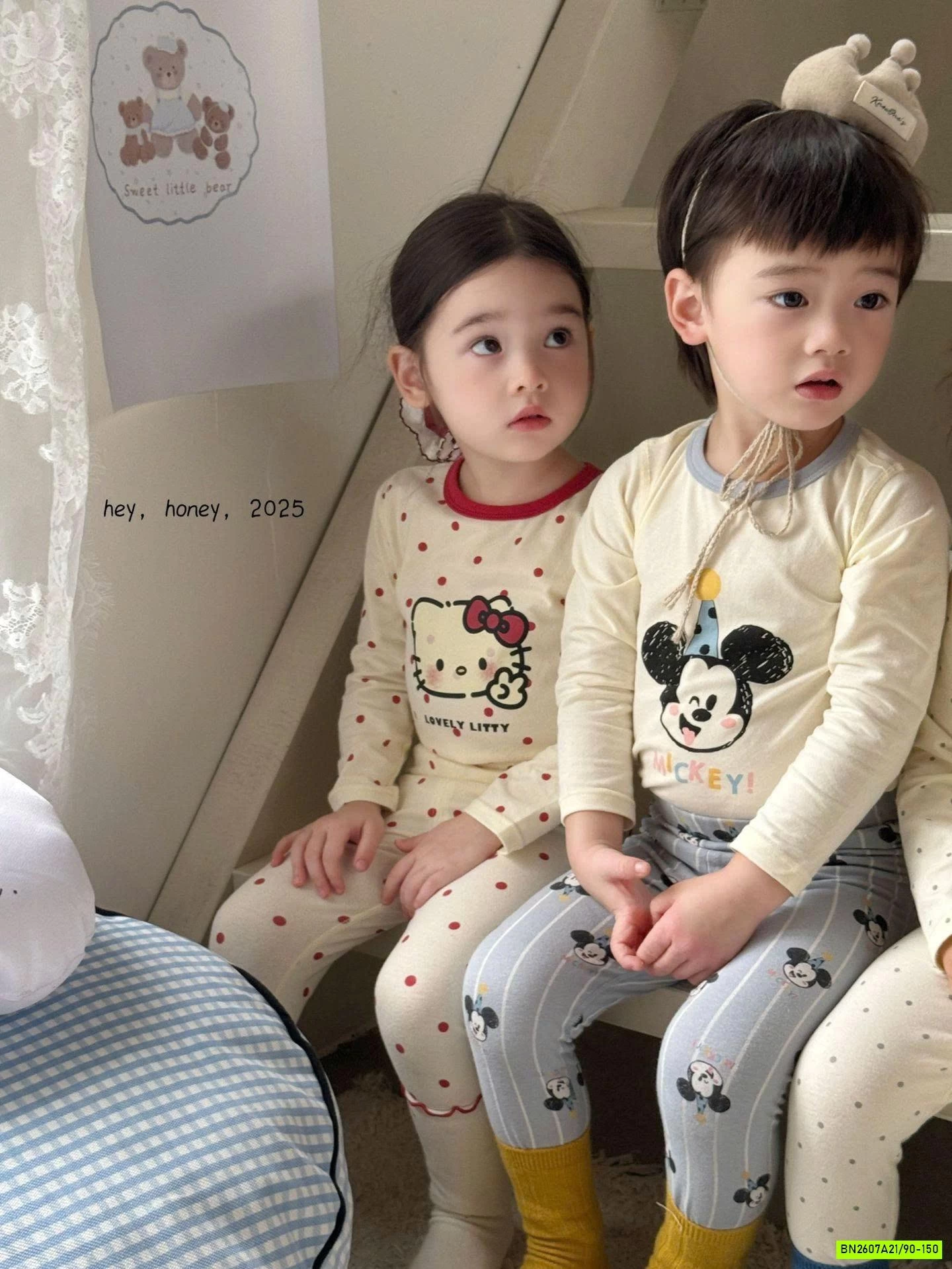 BST BỘ COTTON LADY HEY HONEY MỚI