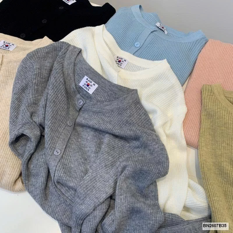 ÁO LEN CARDIGAN MỎNG HÀN QUỐC