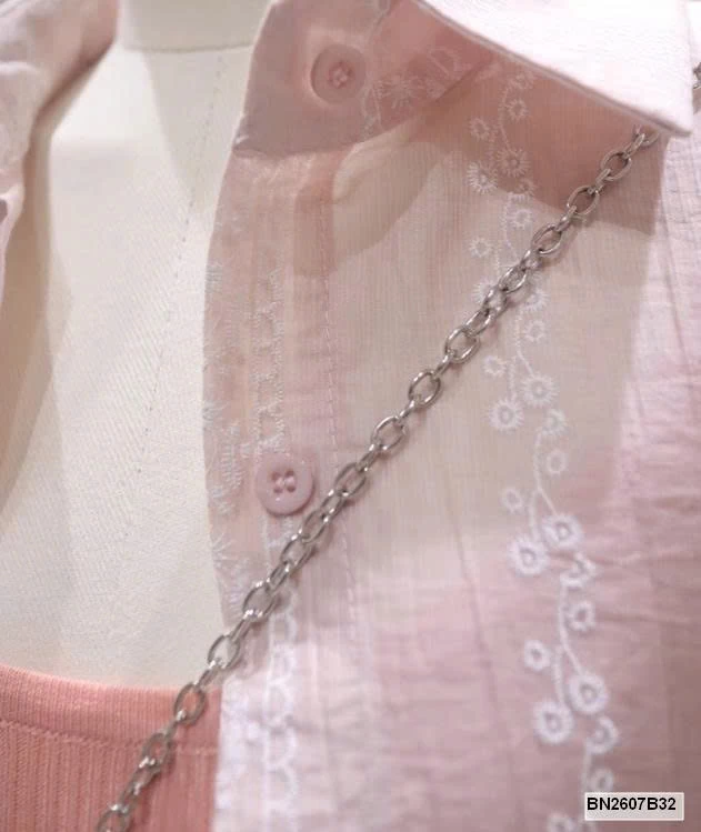 ÁO SƠ MI MỎNG THÊU HOA