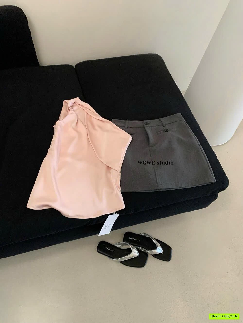 ÁO LỤA LỆNH VAI WGWE