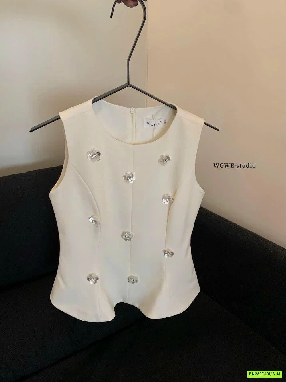 ÁO PEP GẮN HOA WGWE