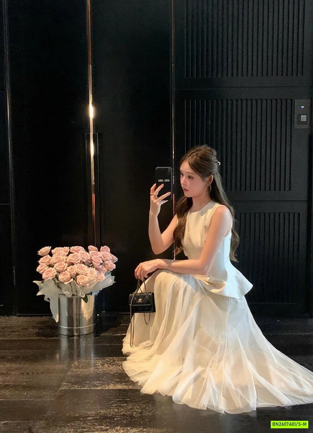 ÁO PEP GẮN HOA WGWE