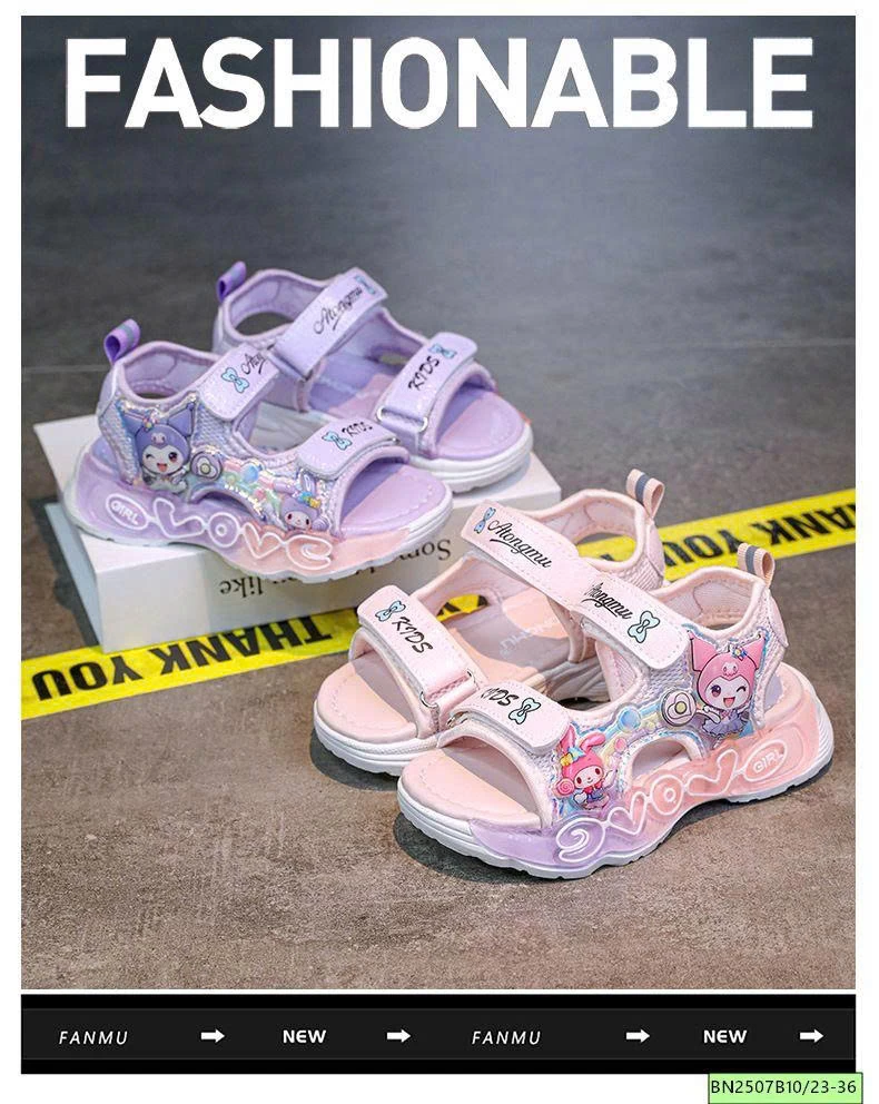 SANDAL KUROMI BÉ GÁI GẮN ĐÈN PHÁT SÁNG