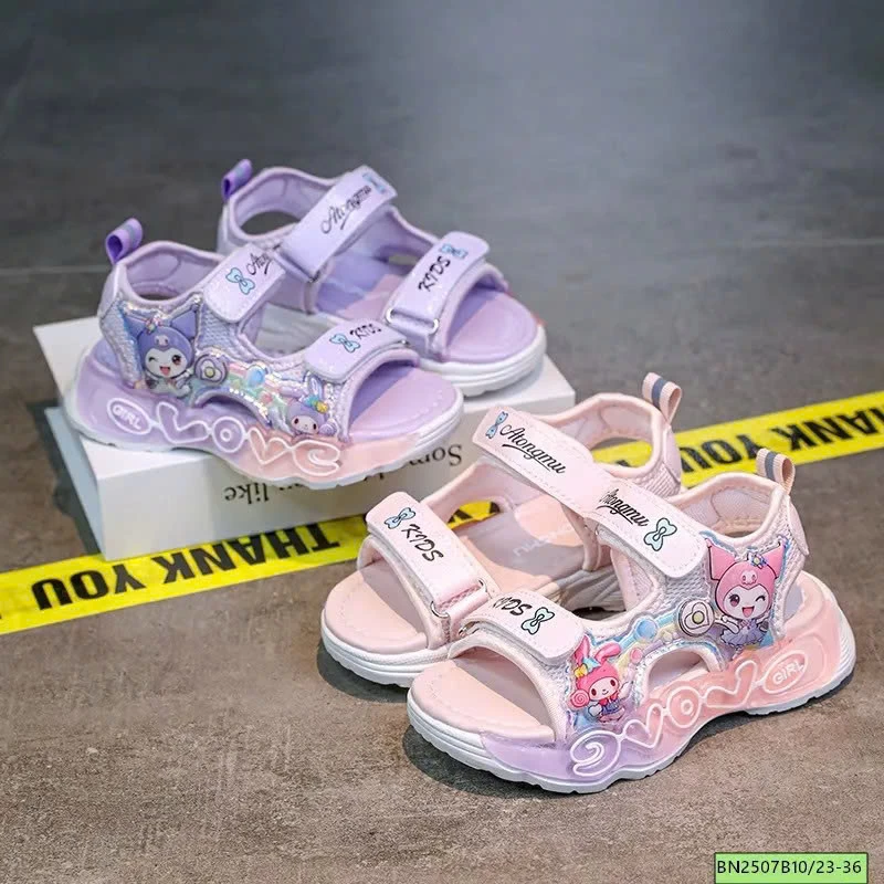 SANDAL KUROMI BÉ GÁI GẮN ĐÈN PHÁT SÁNG