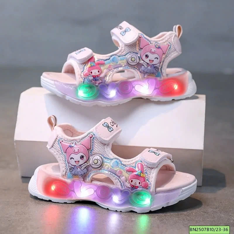 SANDAL KUROMI BÉ GÁI GẮN ĐÈN PHÁT SÁNG