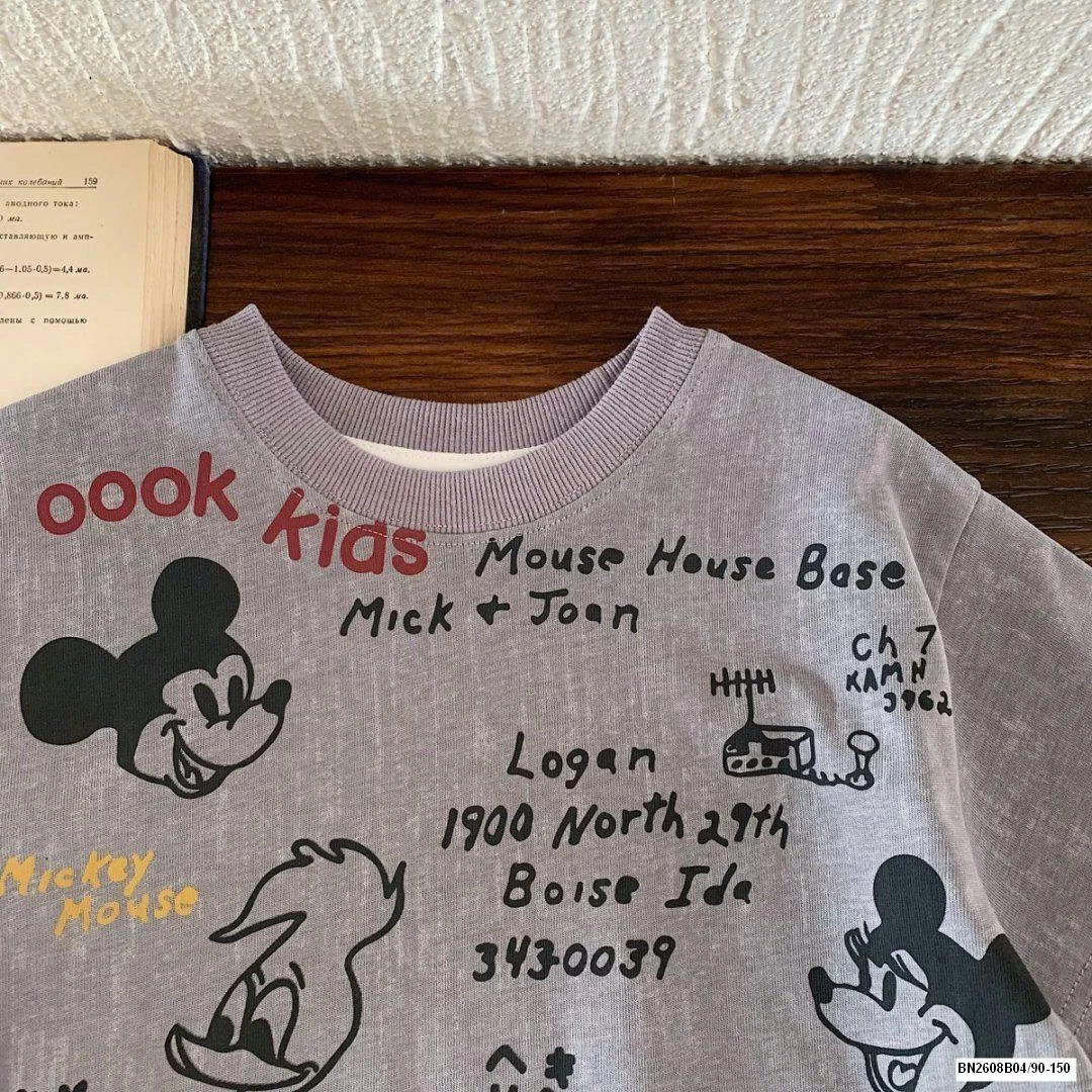 ÁO THUN MICKEY DÀI TAY