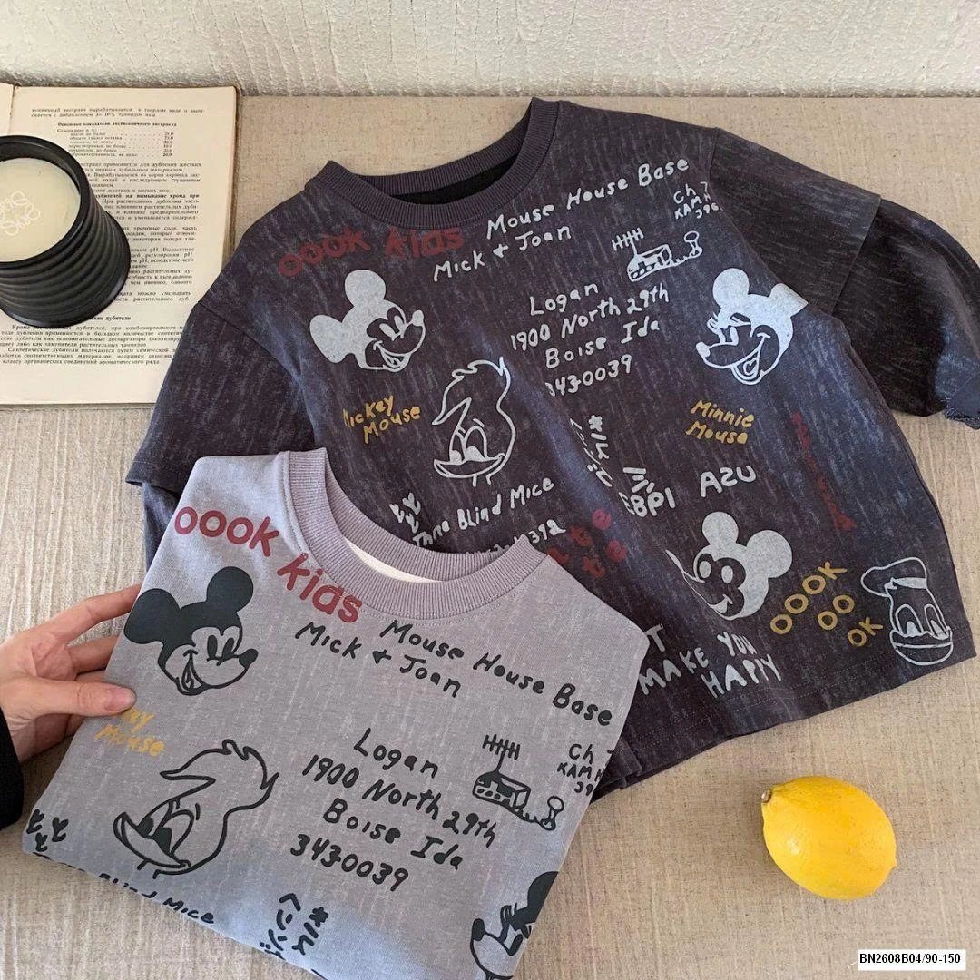 ÁO THUN MICKEY DÀI TAY