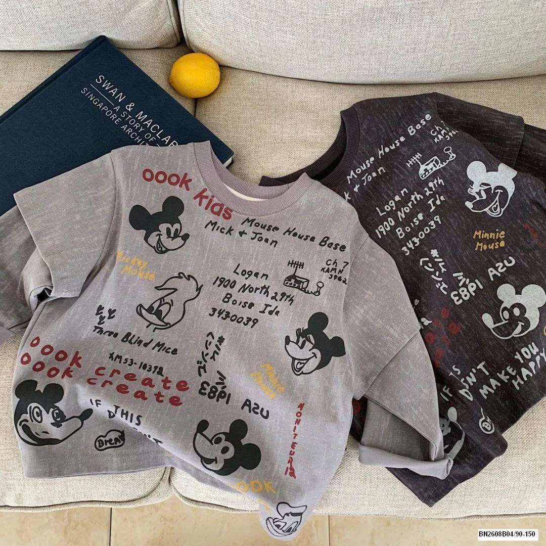 ÁO THUN MICKEY DÀI TAY