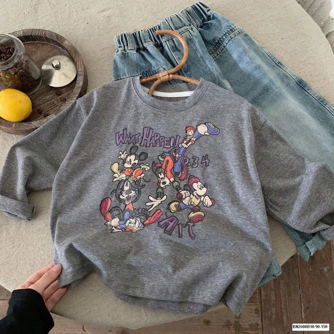 ÁO THUN HOẠT HÌNH DỄ THƯƠNG