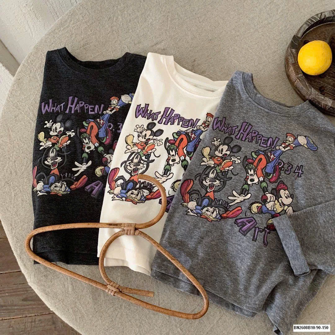 ÁO THUN HOẠT HÌNH DỄ THƯƠNG