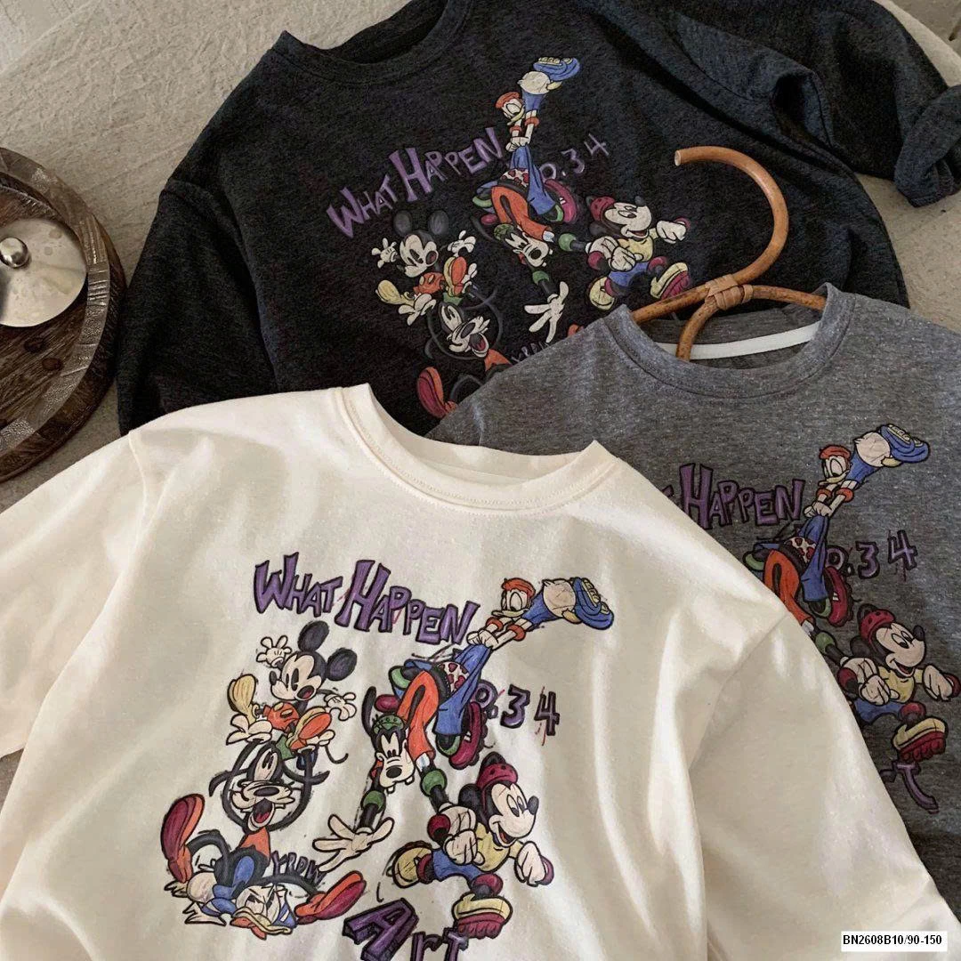 ÁO THUN HOẠT HÌNH DỄ THƯƠNG