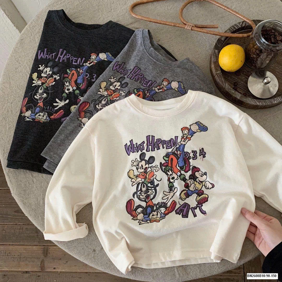 ÁO THUN HOẠT HÌNH DỄ THƯƠNG