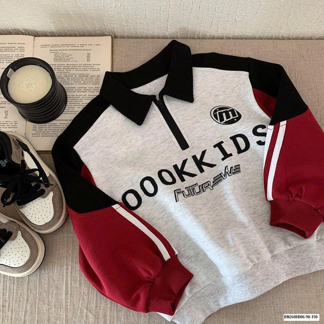 ÁO NỈ THỂ THAO OOOKIDS