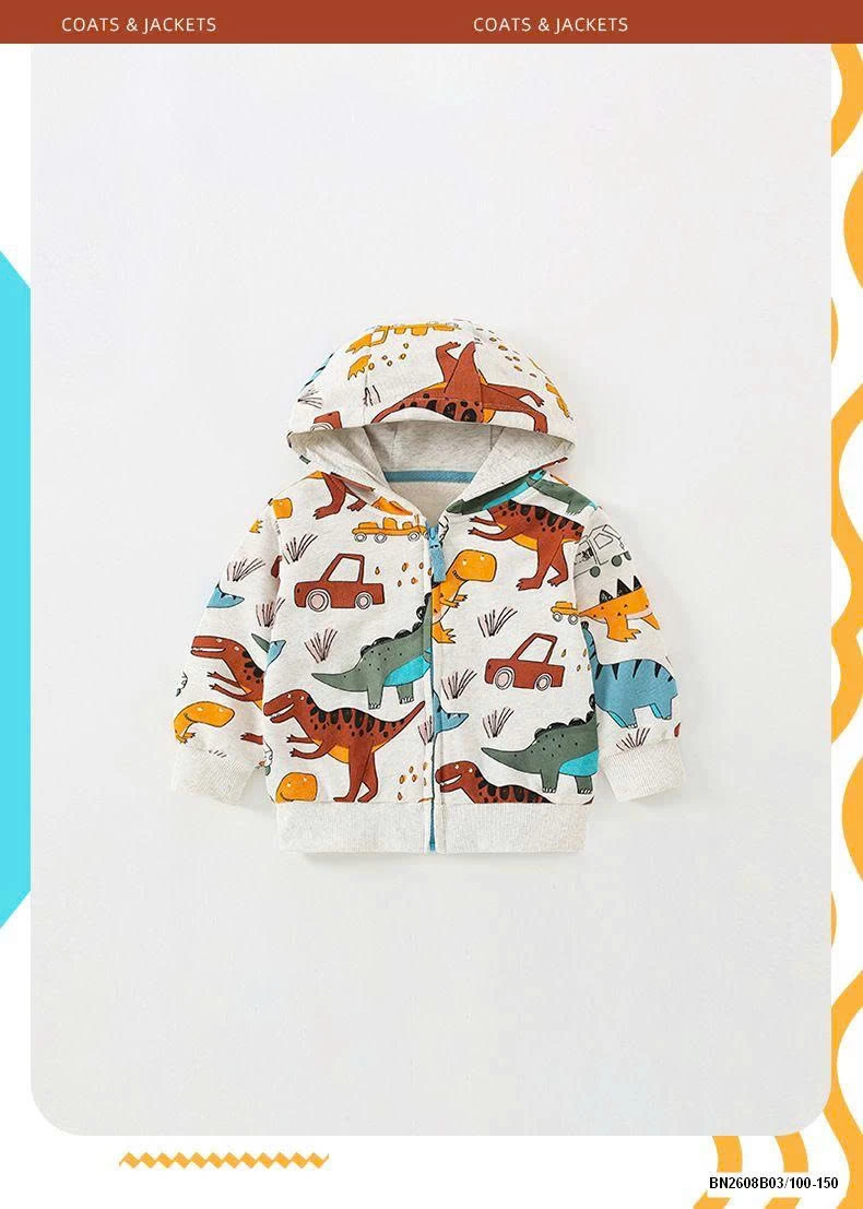 ÁO KHOÁC NỈ KHỦNG LONG