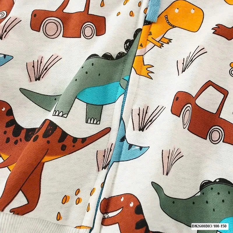 ÁO KHOÁC NỈ KHỦNG LONG