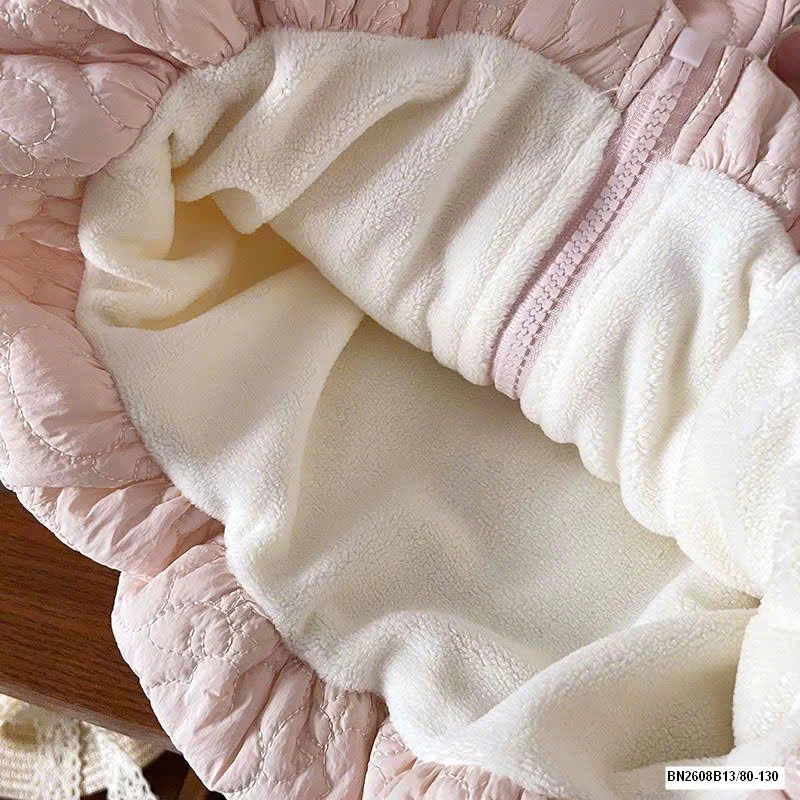 ÁO KHOÁC THỎ CỔ LÔNG