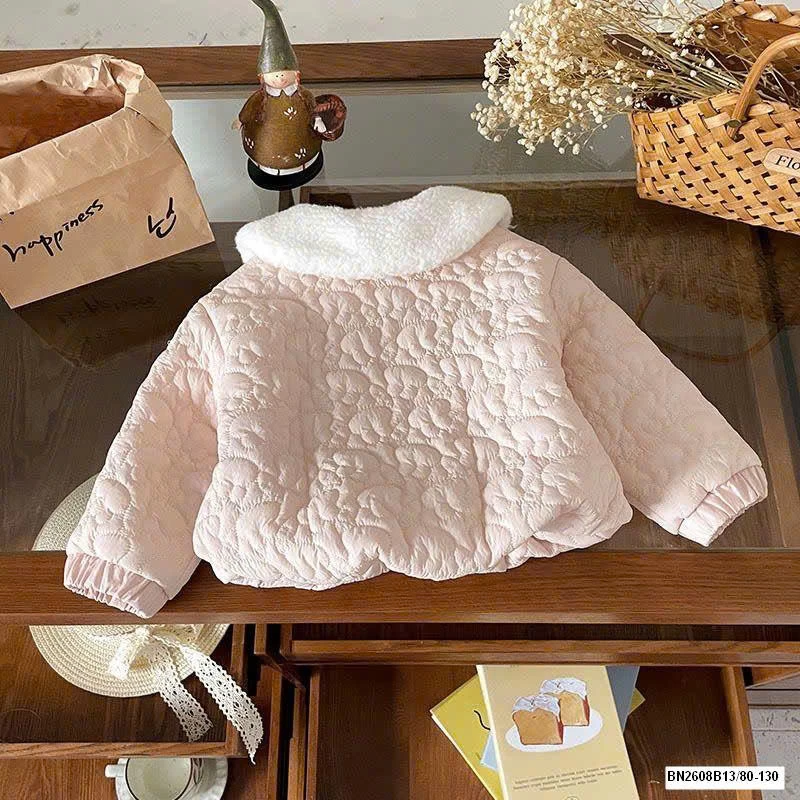 ÁO KHOÁC THỎ CỔ LÔNG