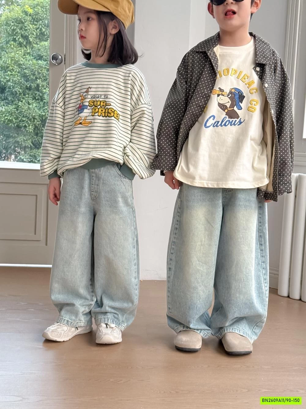 JEANS SUÔNG BASIC KUMAI