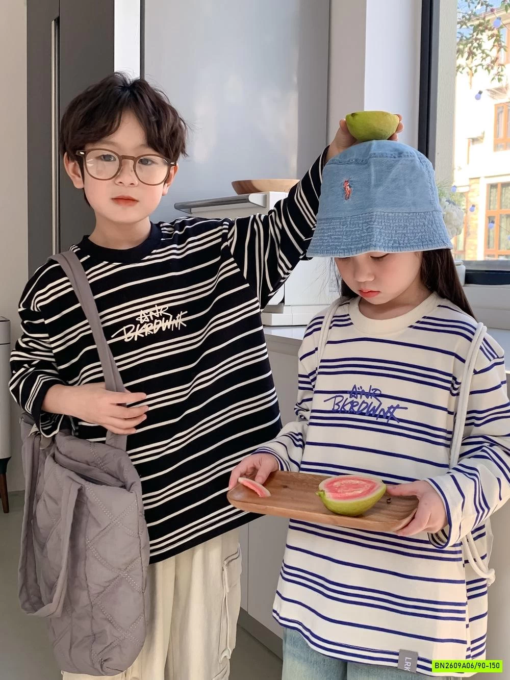 ÁO THUN KẺ NGANG KUMAI