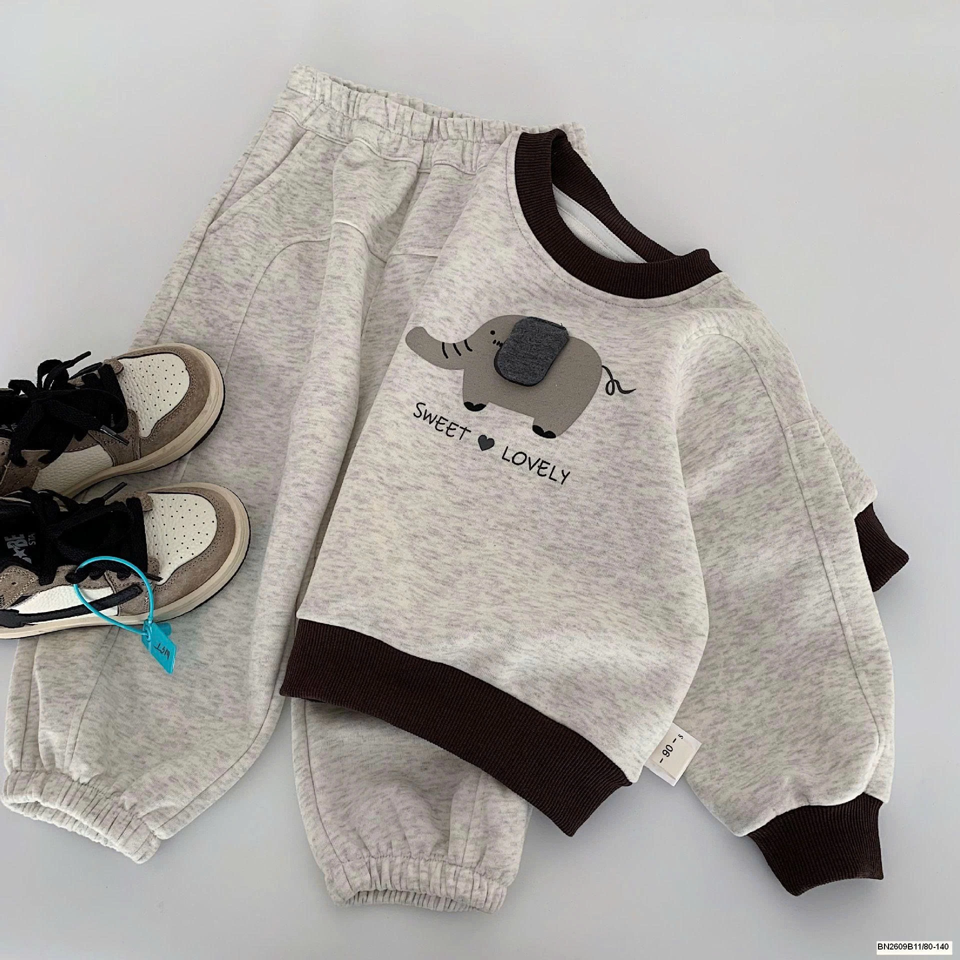 BỘ NỈ CHÚ VOI TRẦN LÔNG SIÊU ẤM