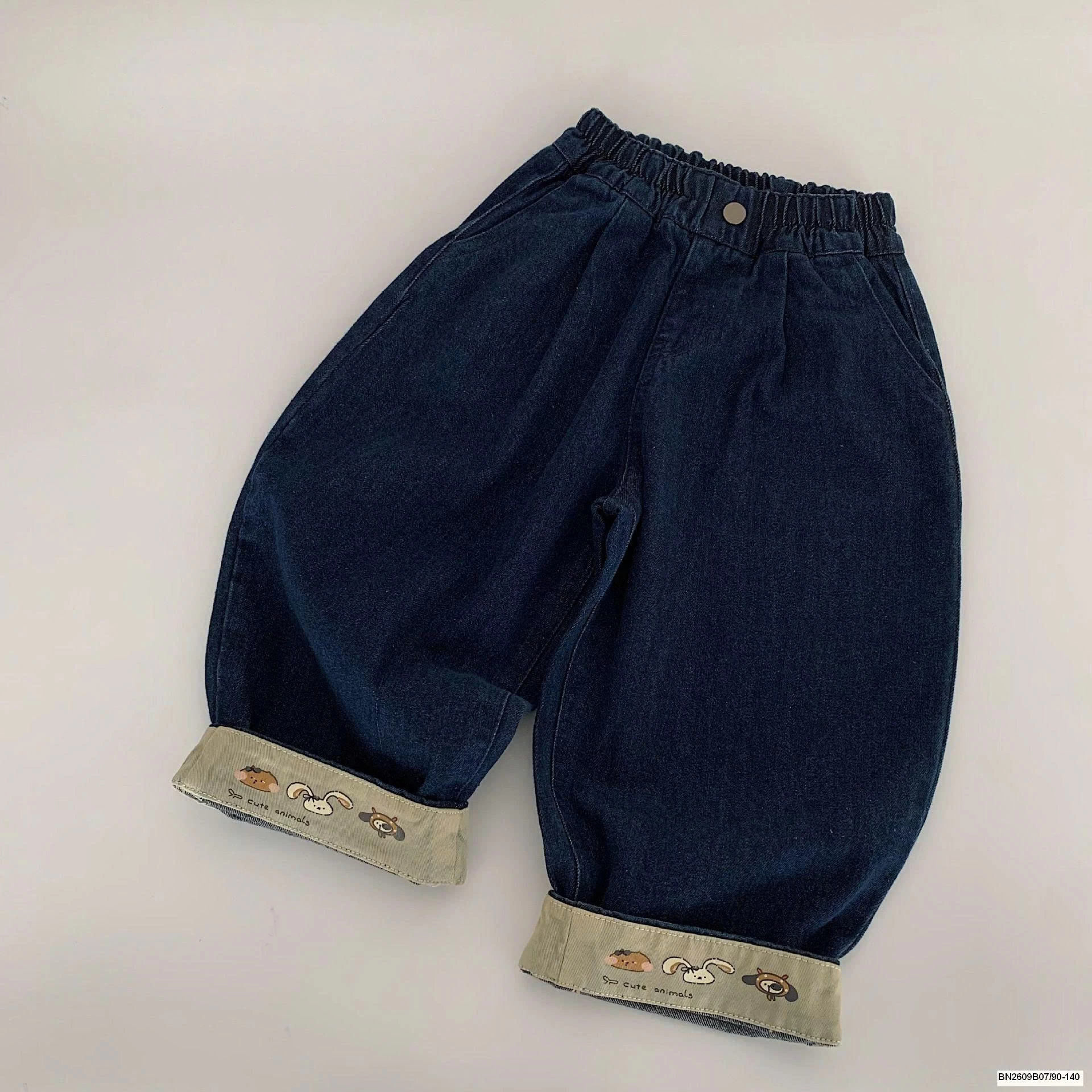 SET ÁO THUN MIX QUẦN JEAN IN CÚN