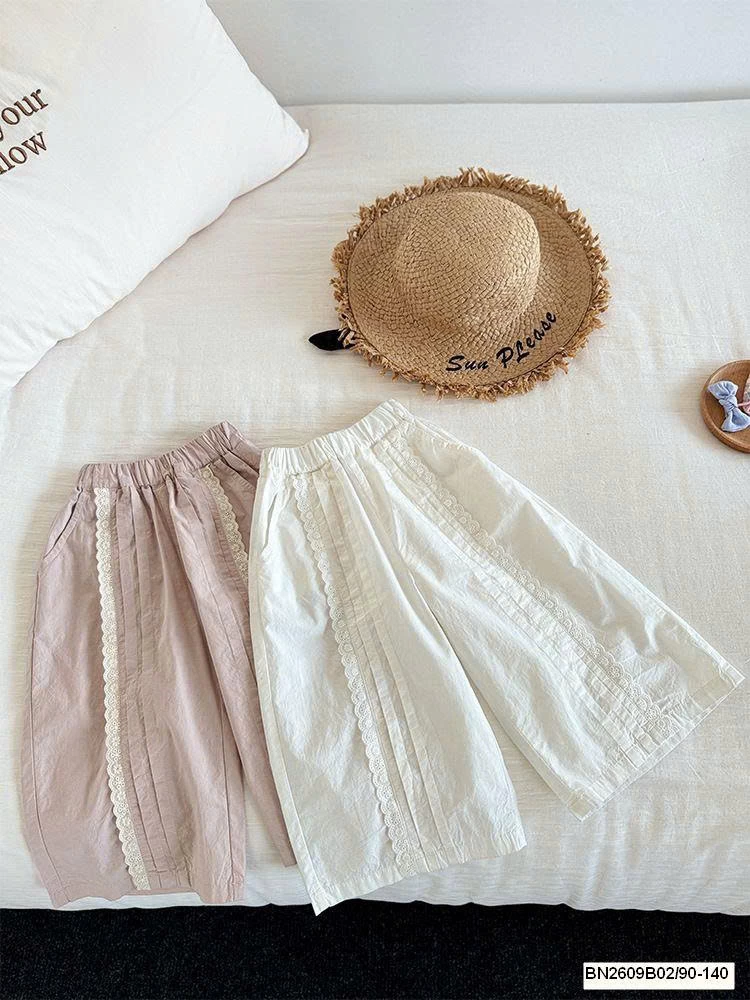 QUẦN SUÔNG PHỐI REN BG