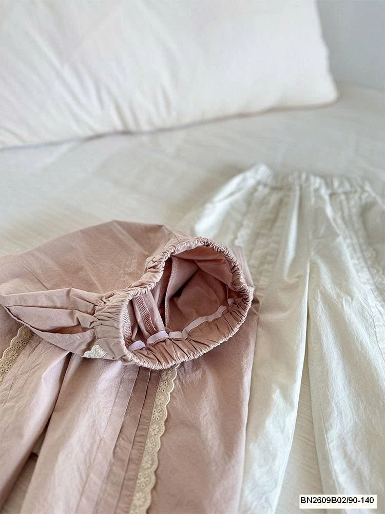 QUẦN SUÔNG PHỐI REN BG