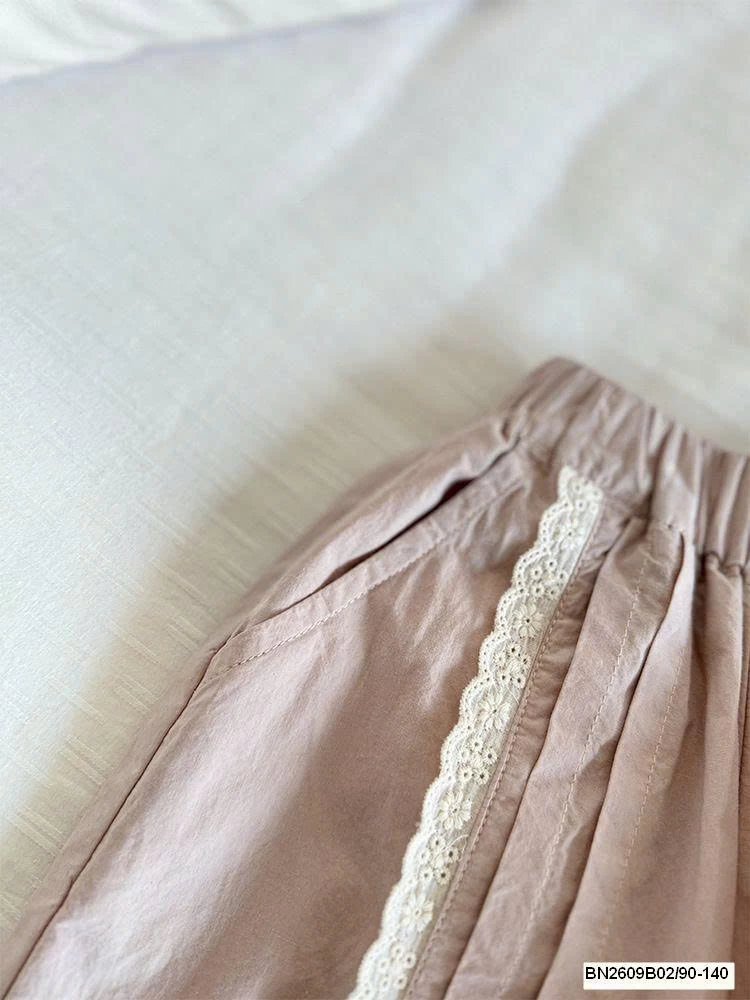 QUẦN SUÔNG PHỐI REN BG