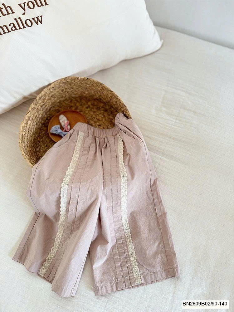 QUẦN SUÔNG PHỐI REN BG