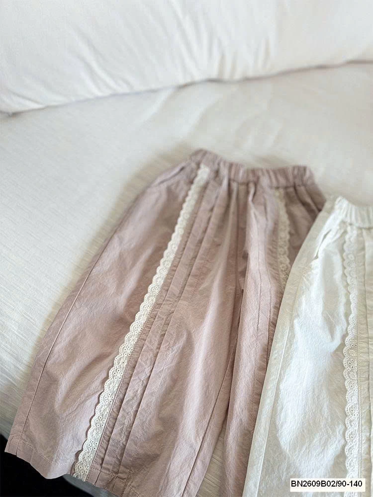 QUẦN SUÔNG PHỐI REN BG