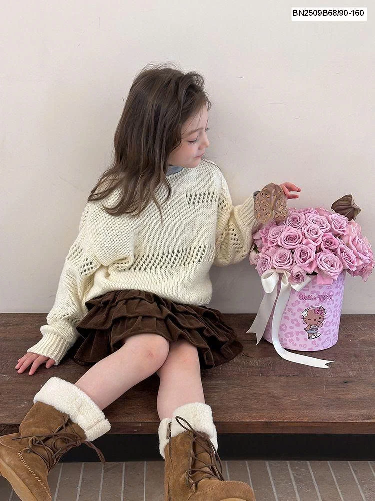 Áo len dệt 25G099 nhà Ambb