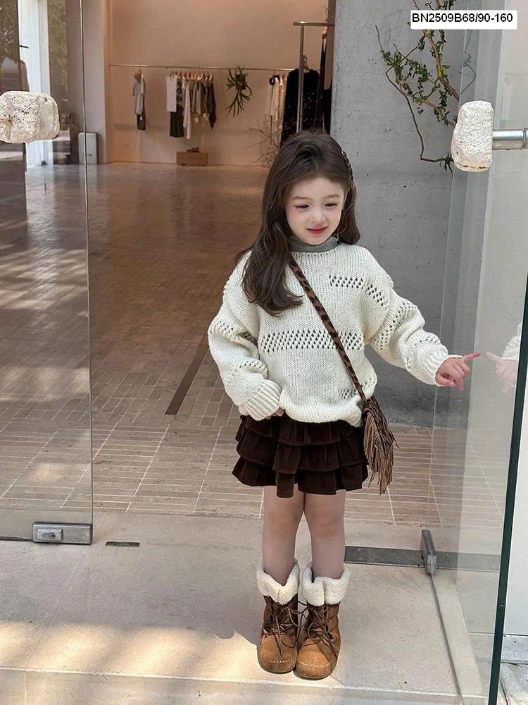 Áo len dệt 25G099 nhà Ambb