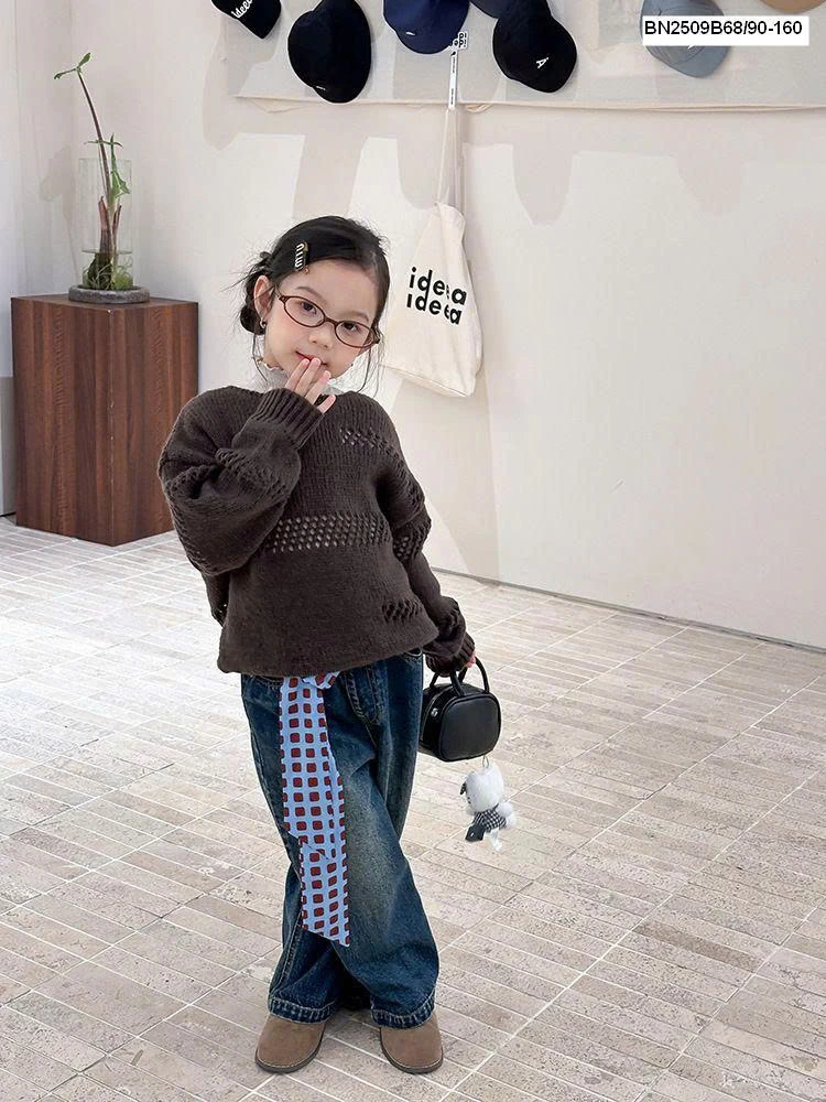 Áo len dệt 25G099 nhà Ambb