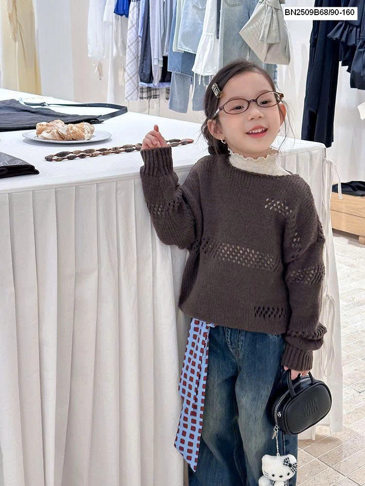 Áo len dệt 25G099 nhà Ambb